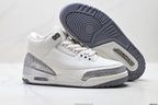 Air Jordan 3 Retro White Sail Cement sneakers detail view 5