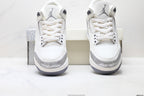Air Jordan 3 Retro White Sail Cement sneakers detail view 7