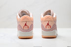 Air Jordan 3 Retro Pink White Gum sneakers detail view 6