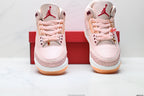 Air Jordan 3 Retro Pink White Gum sneakers detail view 7