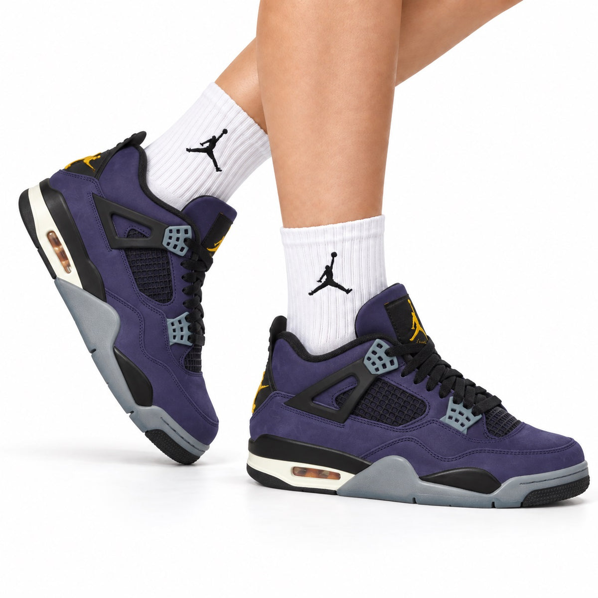 Air Jordan 4 Retro Sneakers Imperial Purple