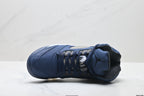 Air Jordan 5 Retro Navy Blue White Sneakers detail view 2