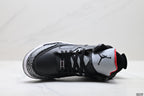 Air Jordan 5 Retro Black Cement Grey Sneakers detail view 2