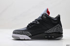 Air Jordan 5 Retro Black Cement Grey Sneakers detail view 3