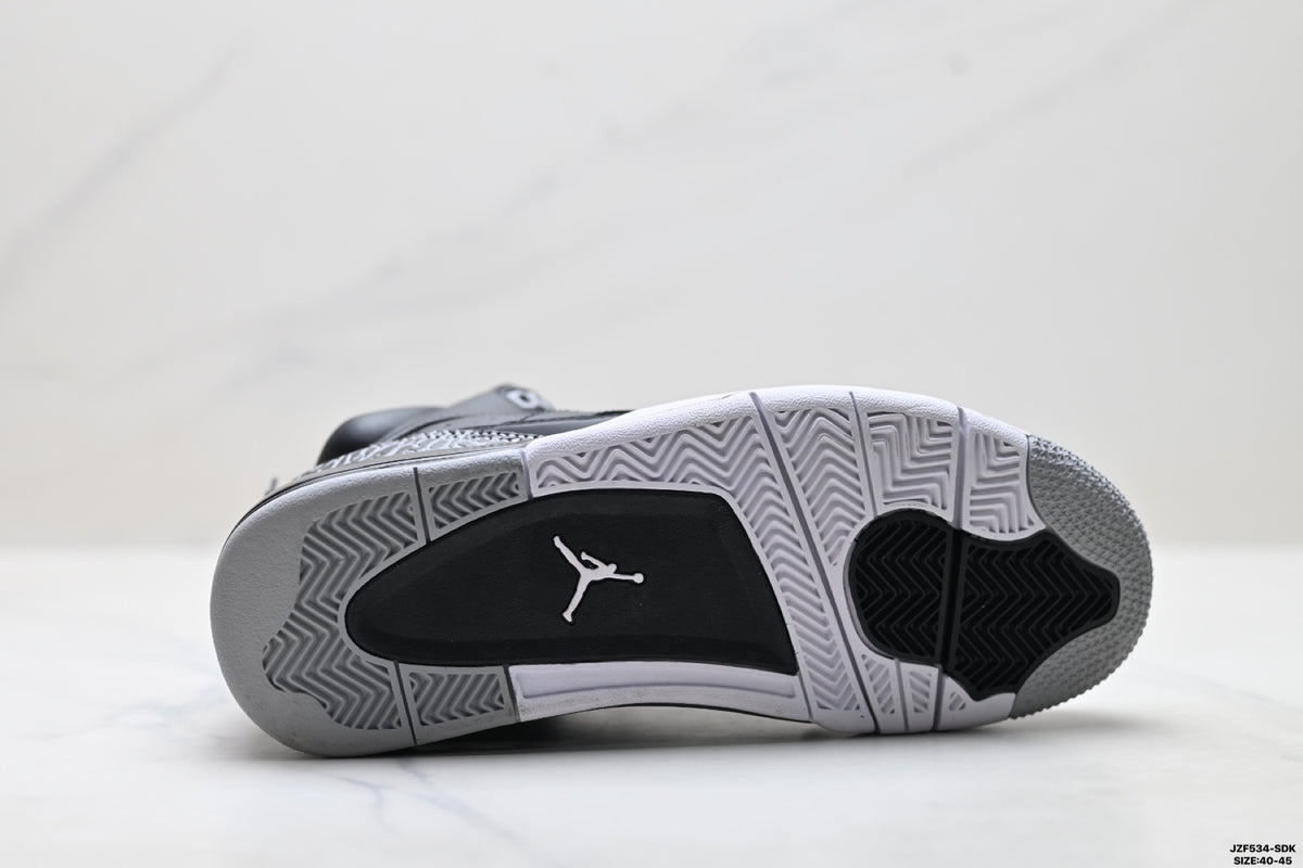 Air Jordan 5 Retro Black Cement Grey Sneakers detail view 8
