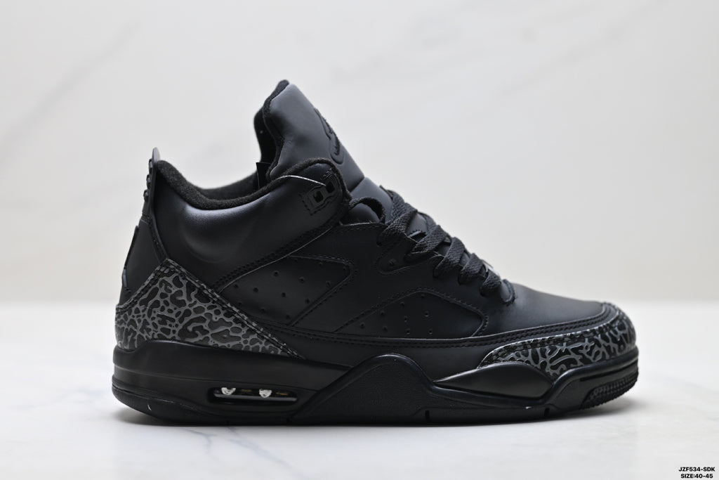 Air Jordan 5 Retro Triple Black Cement Sneakers detail view 1
