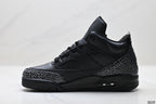 Air Jordan 5 Retro Triple Black Cement Sneakers detail view 3