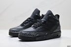 Air Jordan 5 Retro Triple Black Cement Sneakers detail view 4