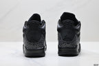 Air Jordan 5 Retro Triple Black Cement Sneakers detail view 6