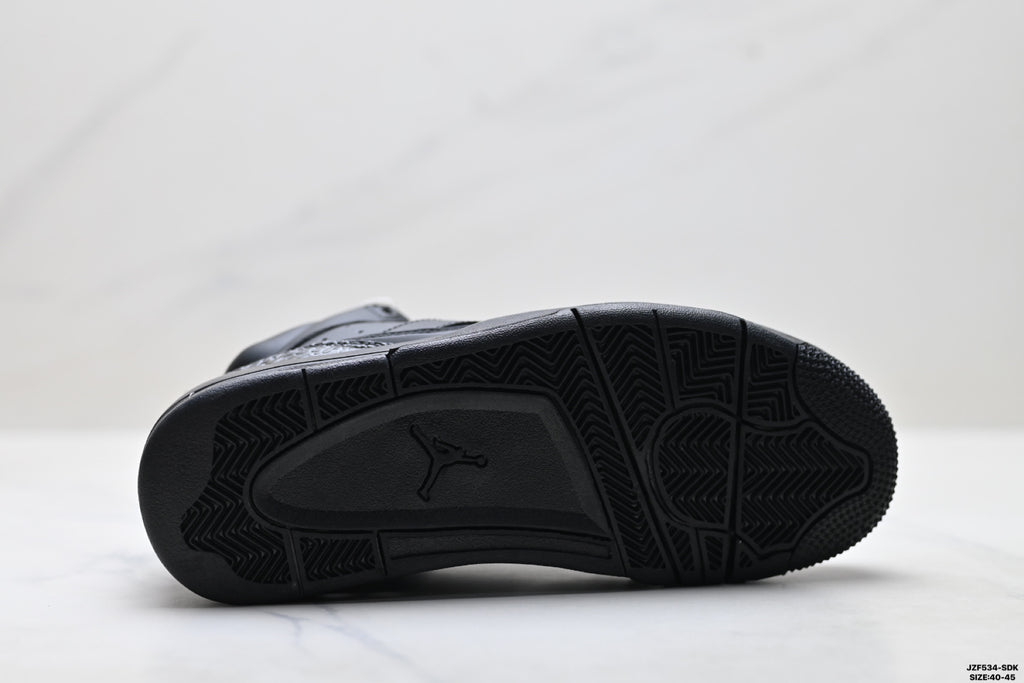 Air Jordan 5 Retro Triple Black Cement Sneakers detail view 8