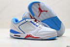 Air Jordan 5 Low White University Blue Sneakers detail view 5