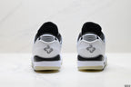 Air Jordan 5 Low White Black Sneakers detail view 6