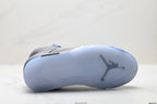 Air Jordan 5 Retro Wolf Grey Metallic Silver Sneakers detail view 8