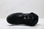 Air Jordan 5 Retro Black Fire Red Green Sneakers detail view 2