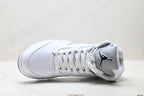 Air Jordan 5 Retro Triple White Sneakers detail view 2