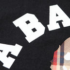 Bape Black And Brown Plaid Small Logo Short Sleeve T-Shirt - image 9