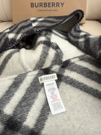 Burberry Style Classic Plaid Fringe Scarf product detail 7