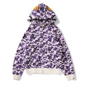 BAPE Purple Camo Shark Hoodie product image