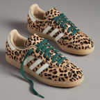 adidas Samba OG Leopard Magic Beige Women's product image 2