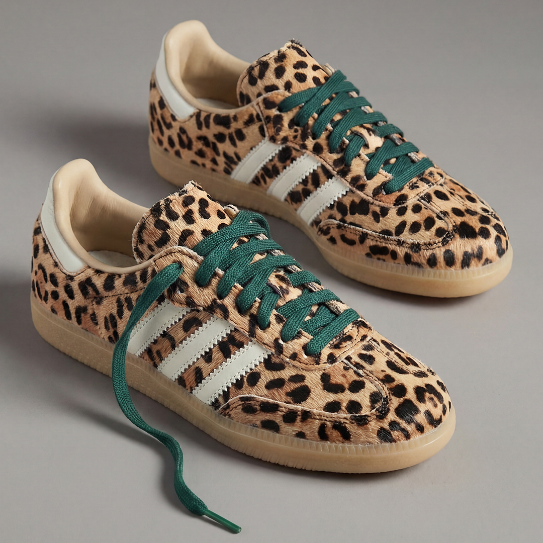 adidas Samba OG Leopard Magic Beige Women's product image 2