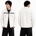 Balenciaga White Embroidery Jacket main image