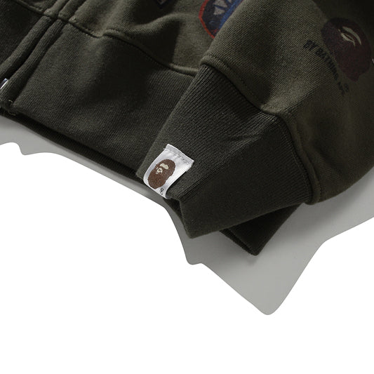 BAPE Shark Tiger Head Zipper Hoodie - image 7