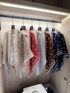 Hermes Style Reversible Equestrian Cape Shawl product detail 2
