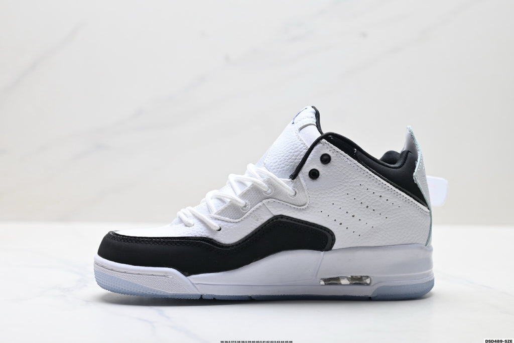 Jordan Legacy 312 High White Black Royal Blue sneakers detail view 3