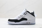 Jordan Legacy 312 High White Black Royal Blue sneakers detail view 3