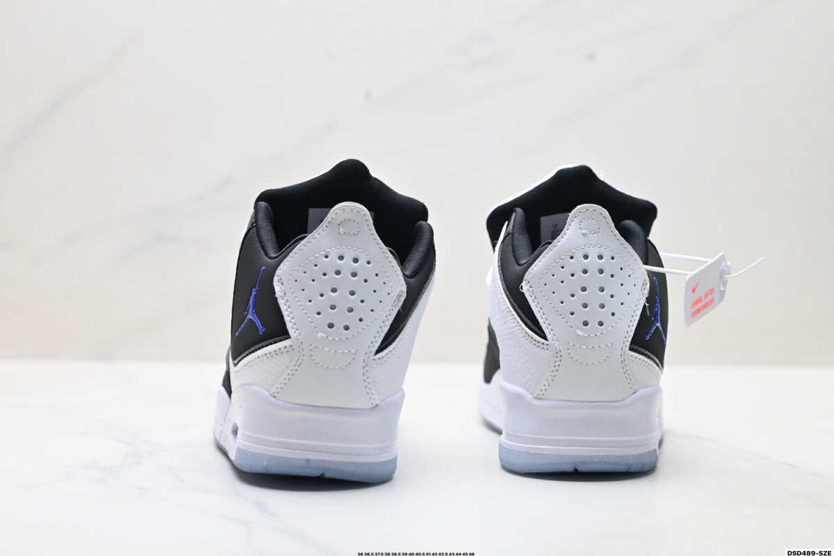 Jordan Legacy 312 High White Black Royal Blue sneakers detail view 6