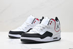Jordan Legacy 312 High White Black Fire Red sneakers detail view 4