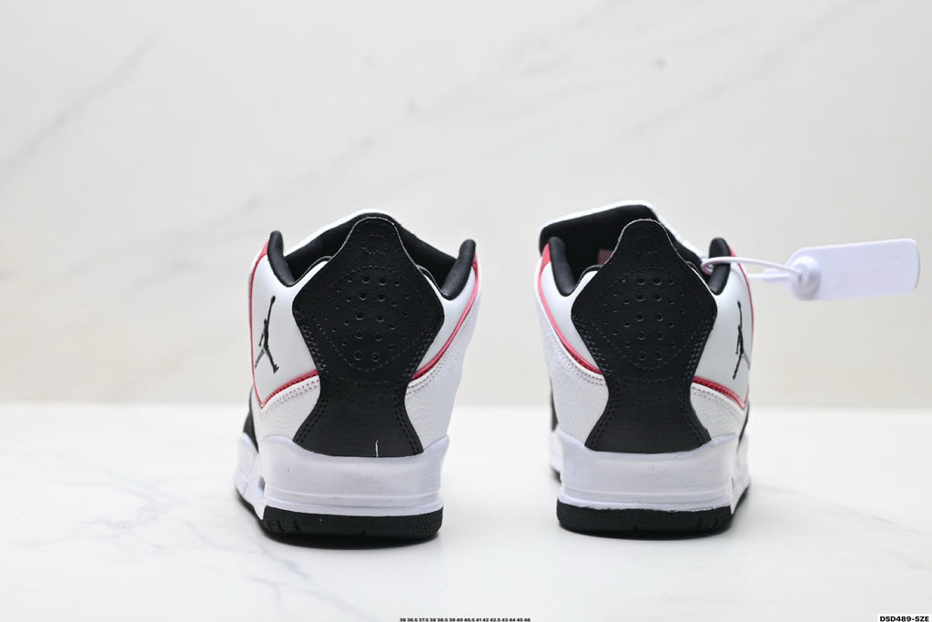 Jordan Legacy 312 High White Black Fire Red sneakers detail view 6