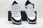 Jordan Legacy 312 High White Black Fire Red sneakers detail view 7