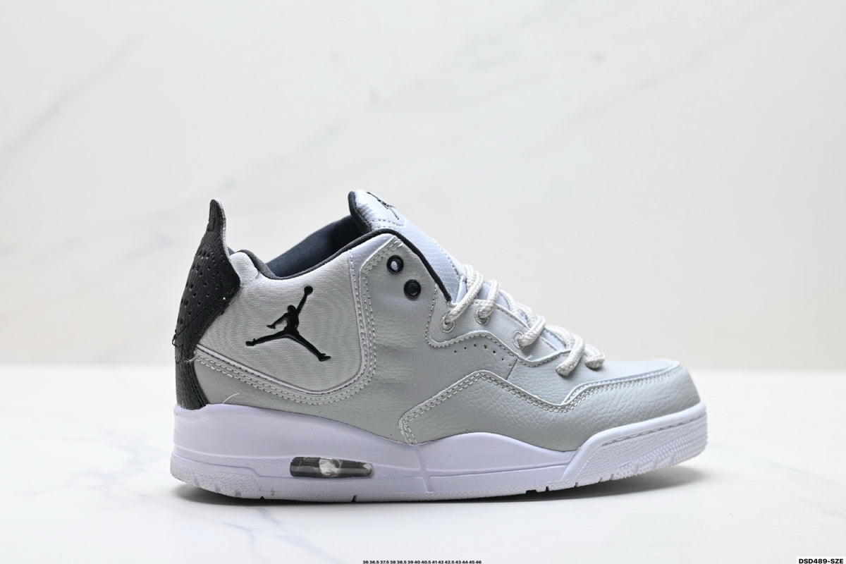 Jordan Legacy 312 High Wolf Grey White sneakers detail view 1