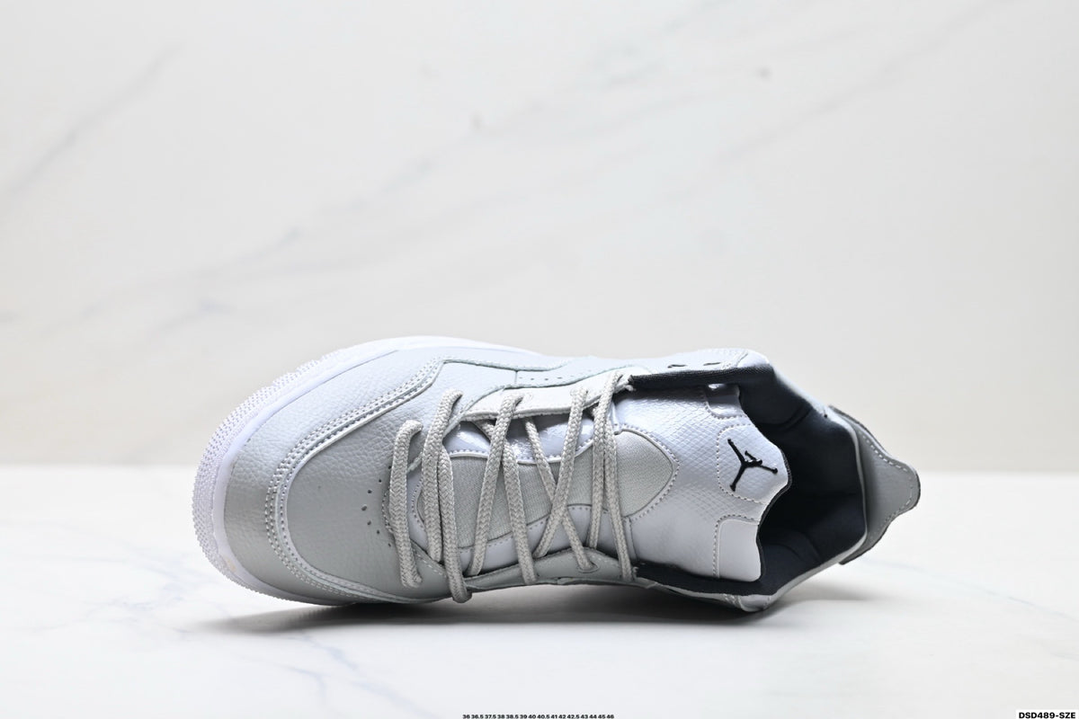 Jordan Legacy 312 High Wolf Grey White sneakers detail view 2