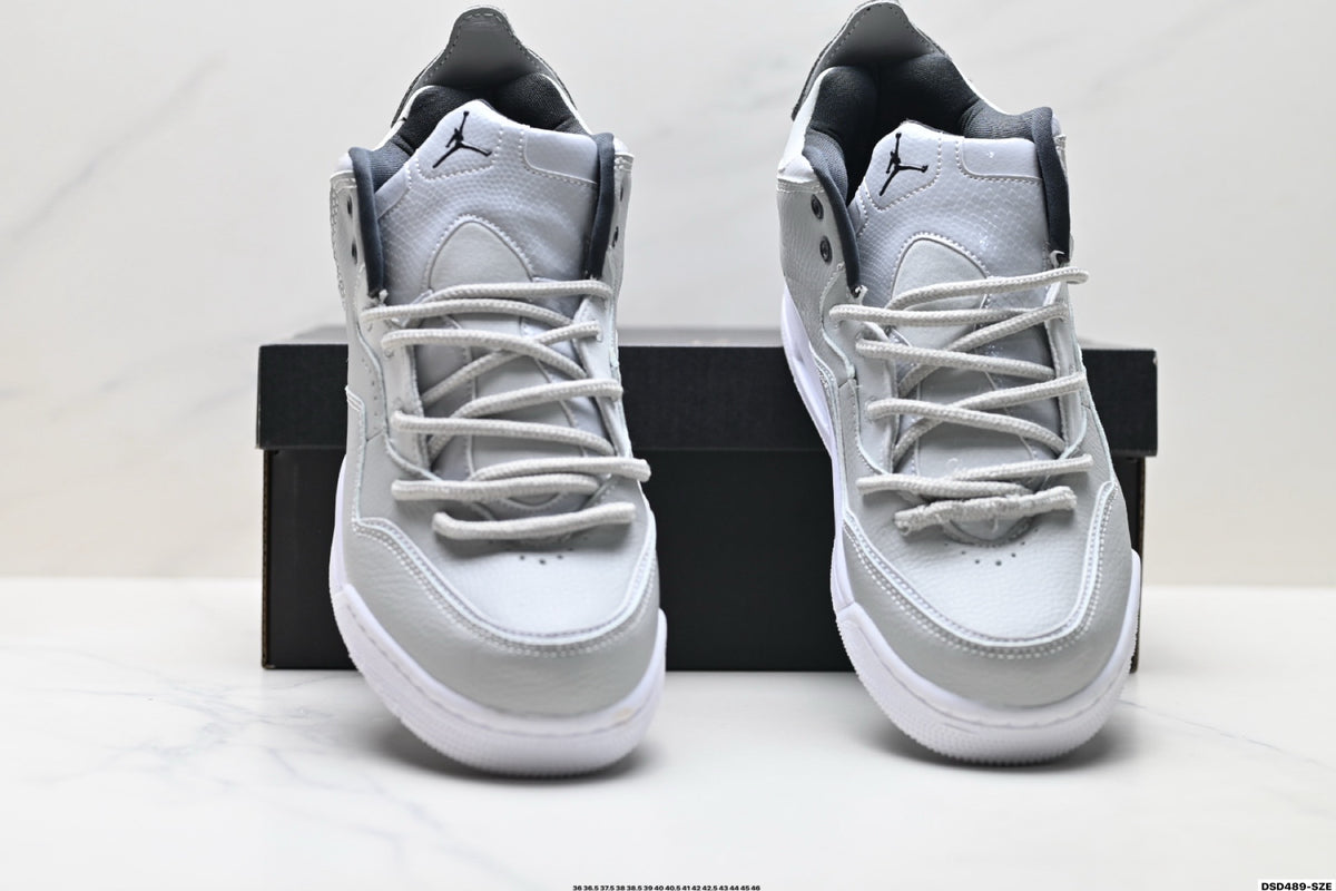 Jordan Legacy 312 High Wolf Grey White sneakers detail view 7