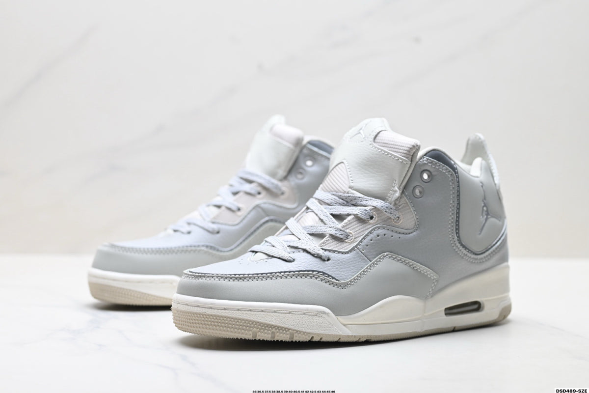 Jordan Legacy 312 High Light Grey White sneakers detail view 4