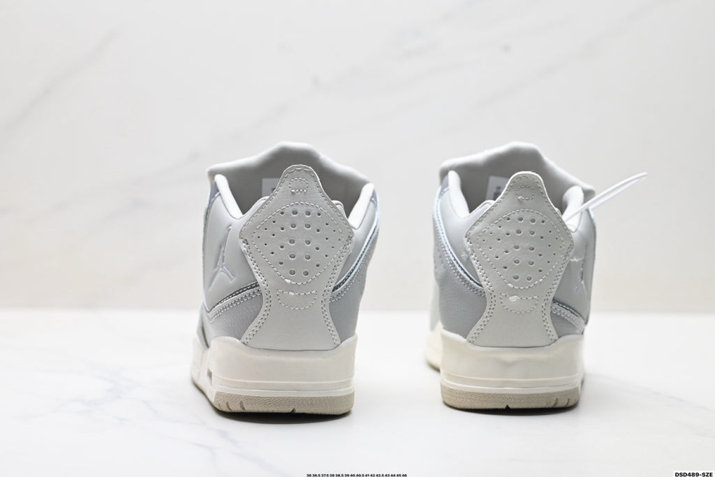 Jordan Legacy 312 High Light Grey White sneakers detail view 6