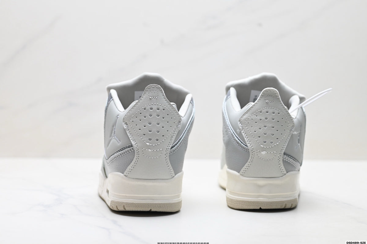 Jordan Legacy 312 High Light Grey White sneakers detail view 6
