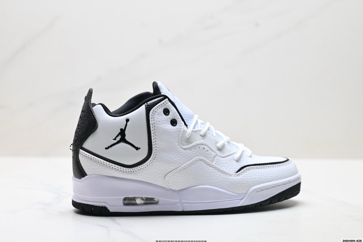 Jordan Legacy 312 High White Black sneakers detail view 1