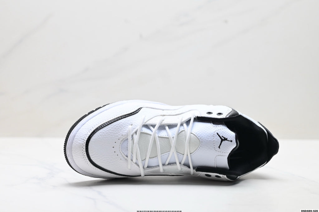 Jordan Legacy 312 High White Black sneakers detail view 2