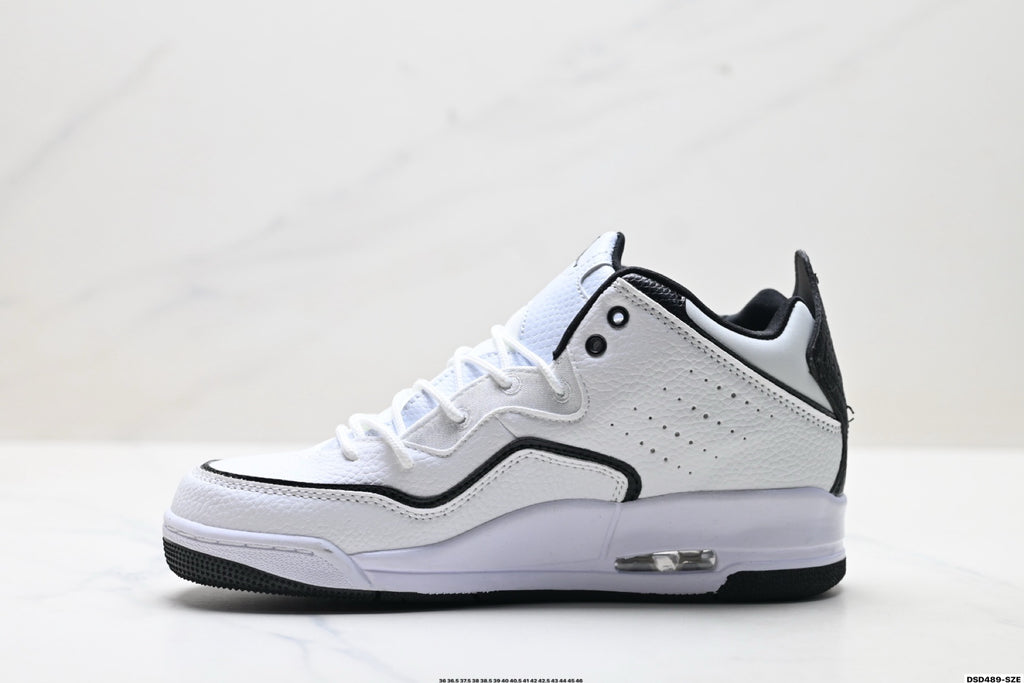 Jordan Legacy 312 High White Black sneakers detail view 3