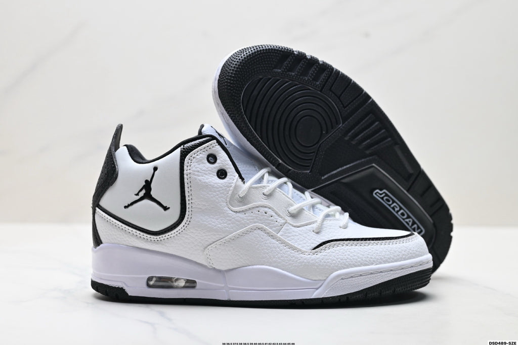 Jordan Legacy 312 High White Black sneakers detail view 5