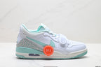 Jordan Legacy 312 Low White Mint Grey sneakers detail view 1