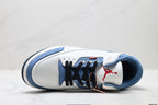 Jordan Legacy 312 Low White University Blue Navy sneakers detail view 2
