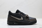 Jordan Legacy 312 Low Triple Black sneakers detail view 1