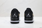 Jordan Legacy 312 Low Black White Metallic Gold sneakers detail view 6