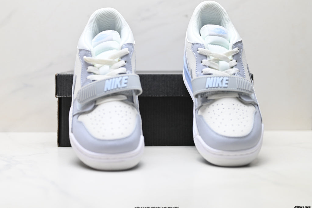 Jordan Legacy 312 Low White Wolf Grey Ice Blue sneakers detail view 7