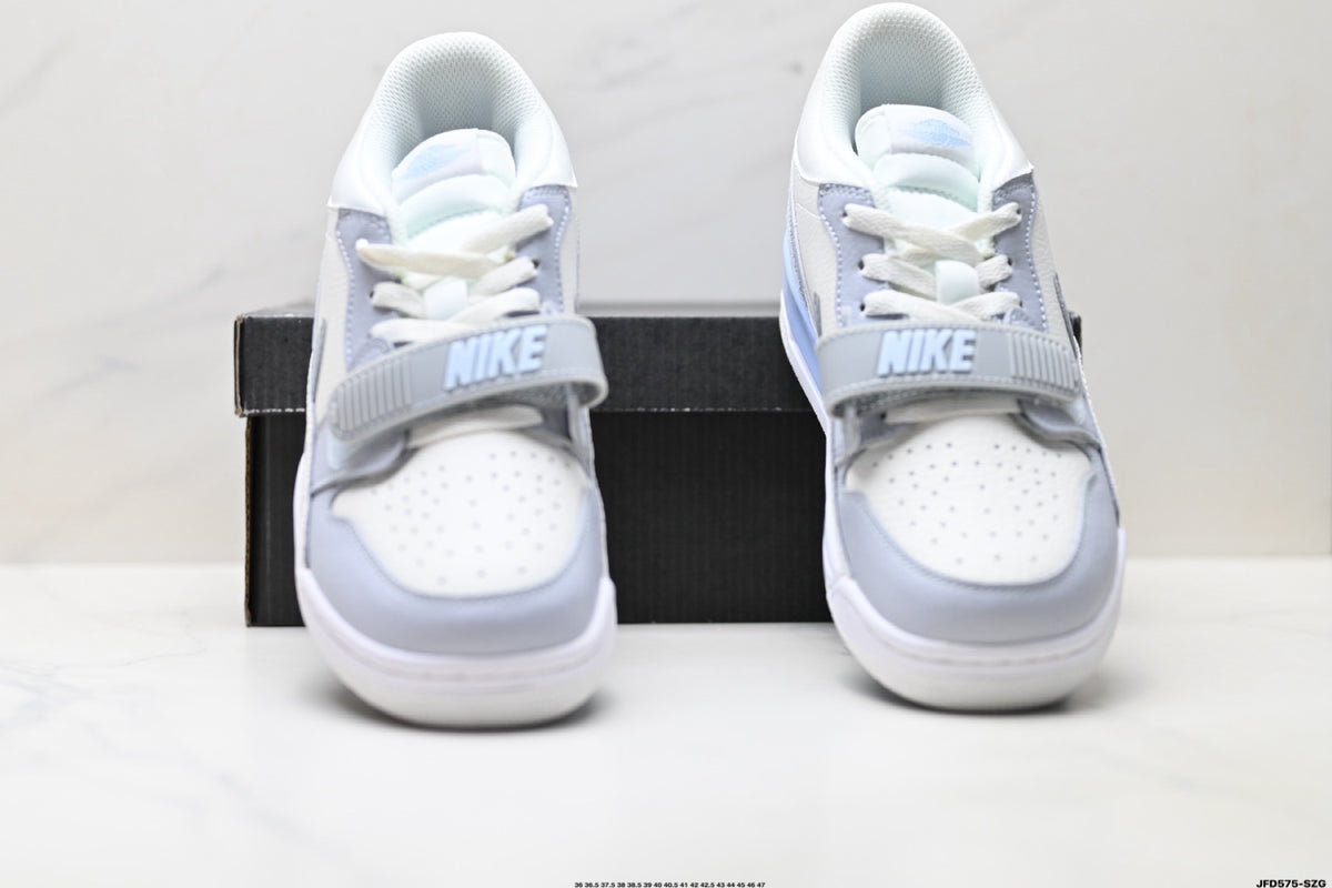 Jordan Legacy 312 Low White Wolf Grey Ice Blue sneakers detail view 7