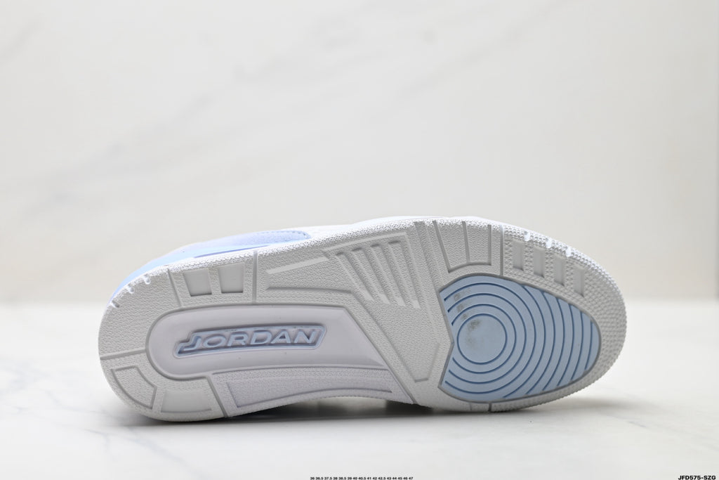 Jordan Legacy 312 Low White Wolf Grey Ice Blue sneakers detail view 8